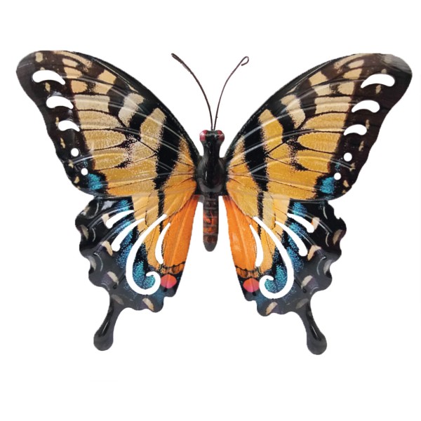 Wanddeko Metall 37cm Butterfly SWALLOWTAIL